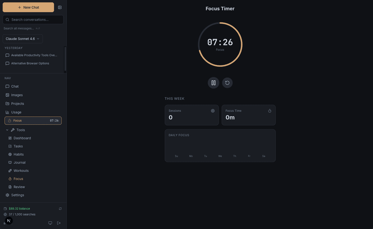 Focus Timer screenshot