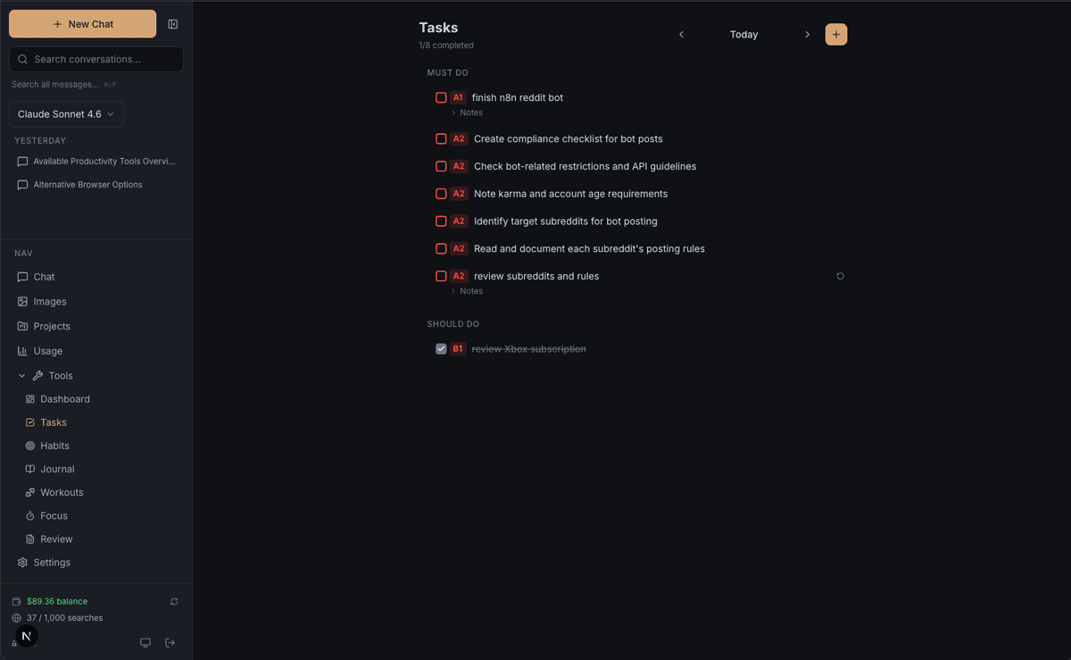 Task Manager screenshot